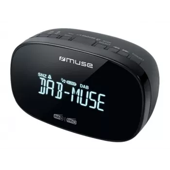 Muse | M-150 CDB | Žadintuvo funkcija | AUX įvestis | Juoda | DAB+/FM dvigubas žadintuvo radijas