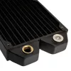 240 mm radiatorius BitsPower Touchaqua Radiator Tarasque 240, juodas, 240 mm