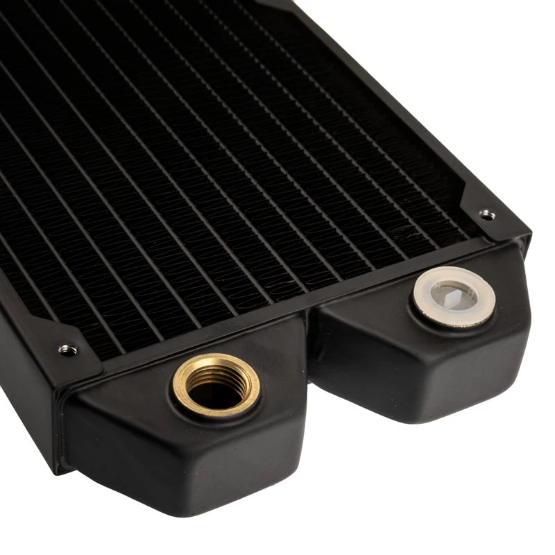 240 mm radiatorius BitsPower Touchaqua Radiator Tarasque 240, juodas, 240 mm