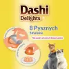 Kačių skanėstas INABA Dashi Delights Vištienos ir Tuno sultinys, 70 g pakuotė, be grūdų, be glitimo, be sojų