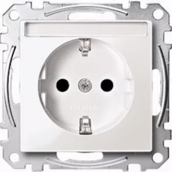 CEE 7/3 kištukinis lizdas Merten MEG2302-0325 250V 16A Balta