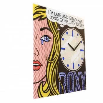 NeXtime klok 8153 Cinema Date, 43x43,2 cm, Sieninis, Juoda / Įvairiaspalvis