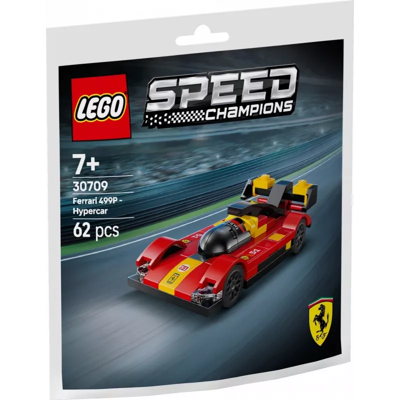 LEGO konstruktorius Speed Champions Ferrari 499P Super sportinis automobilis Polybag 30709
