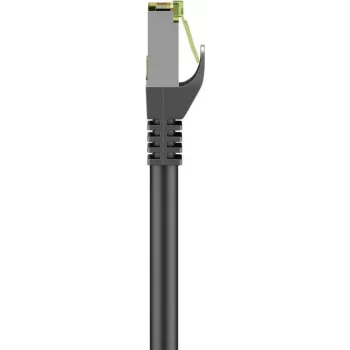 Wentronic 61100 eterneto pataisų kabelis, juodas