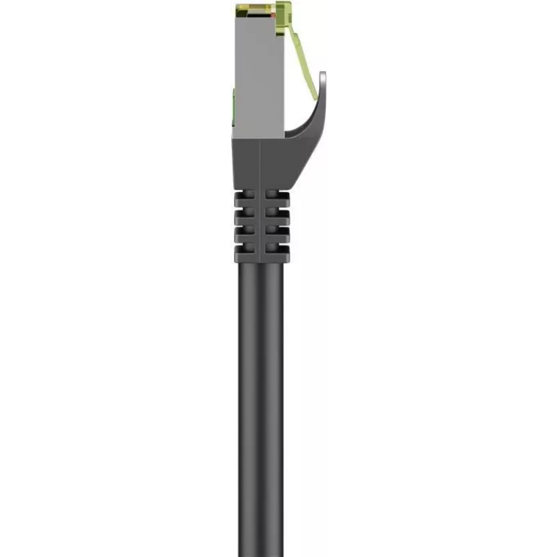 Wentronic 61100 eterneto pataisų kabelis, juodas