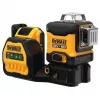 Lazerinis nivelyras DeWalt DCE089D1G18-QW žalias spindulys savaiminis išsilyginimas 360° suderinamas su imtuvu
