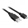USB kabelis Sharkoon 1,5 m Micro-USB2.0-B/USB2.0-A