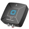 Belaidis Audio HiFi siųstuvas-imtuvas QOLTEC modelis 56981 — „Bluetooth“/linijinio garso tiltas