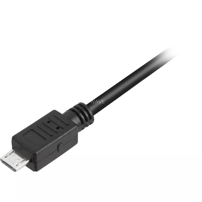 USB kabelis Sharkoon 1,5 m Micro-USB2.0-B/USB2.0-A