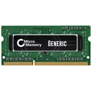 CoreParts MMKN007-4GB atminties modulis 1 x 4 GB DDR3 204-pin SO-DIMM