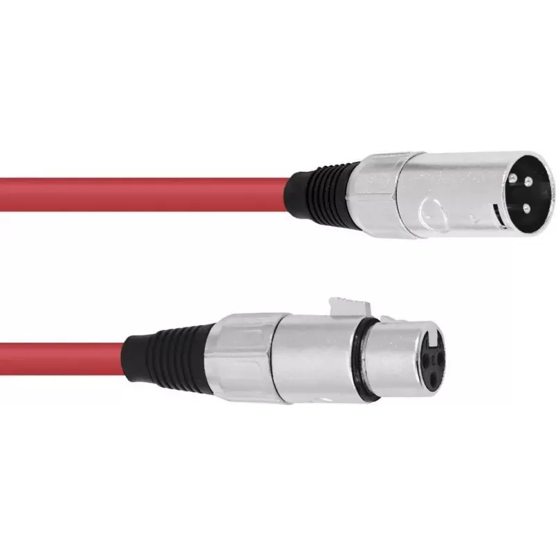 XLR jungiamasis kabelis Omnitronic 30220905 su 1x XLR kištuku ir 1x XLR lizdu