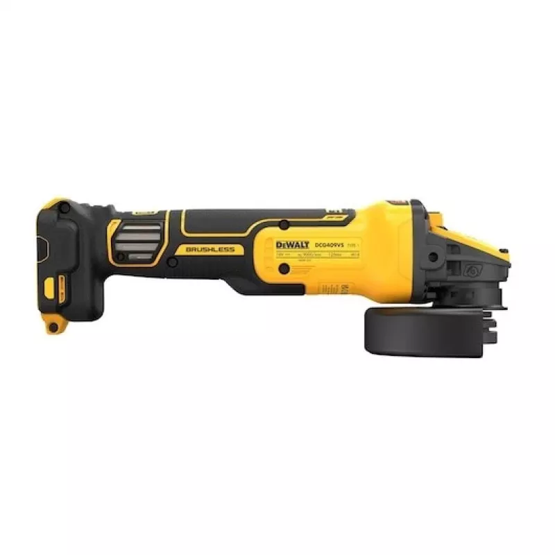 DeWalt DCG409VS 18v XR belaidis Flexvolt Advantage kampinis šlifuoklis 125 mm