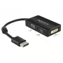 DeLOCK 0,16 m DisplayPort/VGA+HDMI+DVI VGA (D-Sub)+ HDMI + DVI juoda