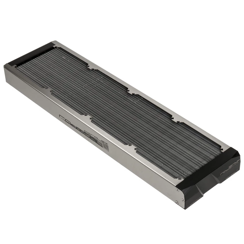 Radiator Aqua-Computer airplex radical 2/480 — Aliuminis/Varis/Nerūdijantis plienas, 520×140×40 mm