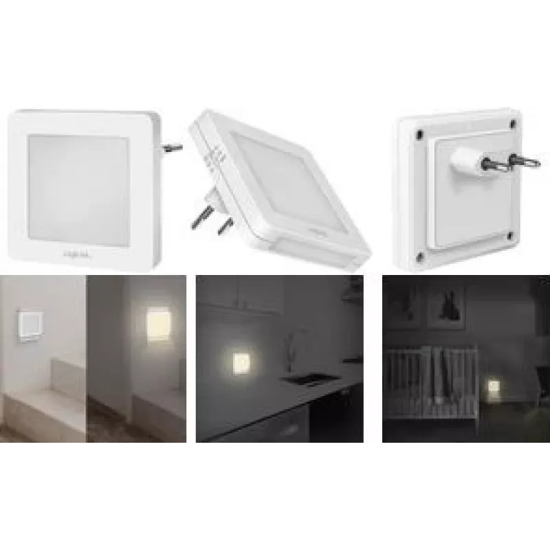 LogiLink priedas LED naktinis šviestuvas, kvadratinis (LED013)