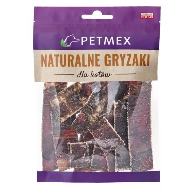PETMEX jautienos žandikauulių juostelės - skanėstai katėms - 40g