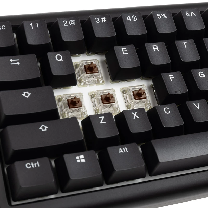 Ducky Tinker 65 klaviatūra, žaidimų, USB, QWERTY, JAV anglų, juoda