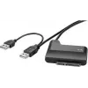 SATA adapteris Renkforce SATA Combo M į USB, 33 cm apvalus USB maitinimo laidas