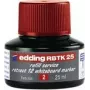 Rašalo papildymas žymekliui Edding RBTK 25 — Raudonas rašalas, 25 ml
