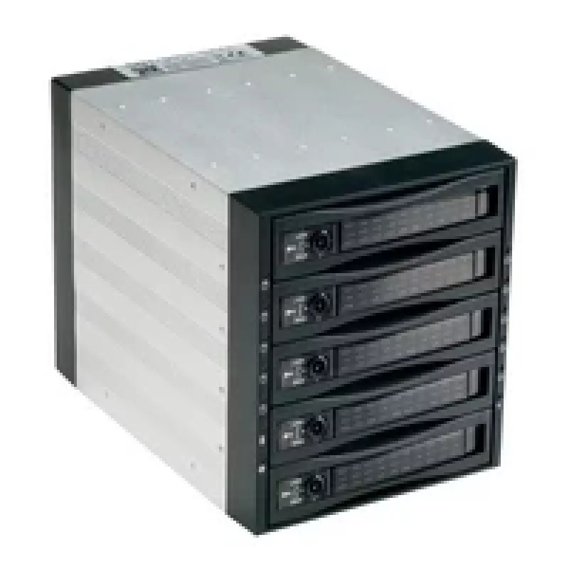 Fantec SNT-BA3151-1 - S-ATA 3x 13,30 cm (5,25) skirtas 5x 2,50 cm (1) HDD juodas (2338)