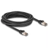 Tinklo kabelis DeLOCK RJ45 Cat.6A 5m juodas
