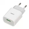 Maitinimo įkroviklis iBOX C-41 USB 2A, 1 USB prievadas, microUSB laidas, baltas