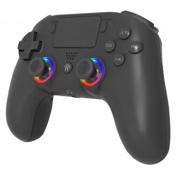 „Subsonic 147449“ belaidis žaidimų pultelis, juodas, RF, skirtas PC ir PlayStation 4