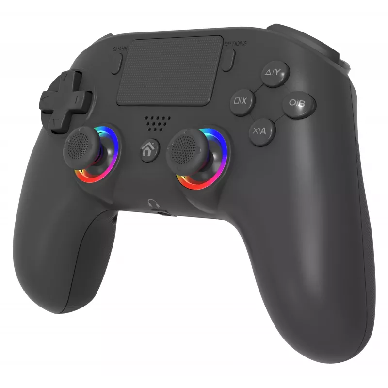 „Subsonic 147449“ belaidis žaidimų pultelis, juodas, RF, skirtas PC ir PlayStation 4