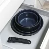 Indų rinkinys Russell Hobbs RH03319EU7, 5 dalių nelipnios keptuvės, tinkamos plauti indaplovėje