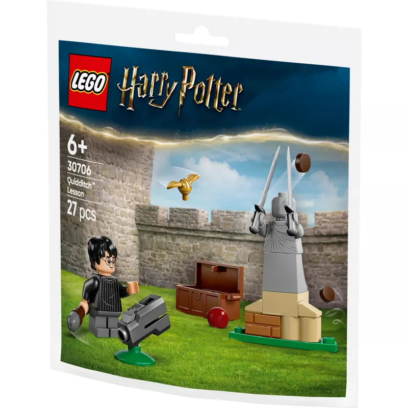 LEGO Harry Potter rinkinys 30706 Kvidičo pamoka su Hario ir Drako minifigūrėlėmis