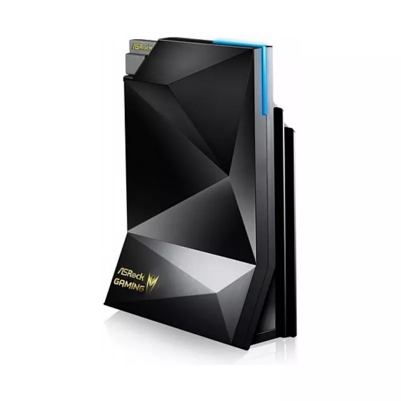 Wired router ASROCK G10 AC2600 — Dual‑band Wi‑Fi 802.11ac, Gigabit Ethernet, USB 3.2, 256MB flash / 512MB RAM, Black