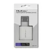 Qoltec 51718 įkroviklis | 45W | 5-20V | 2.4-3A | USB type C PD | USB | Balta