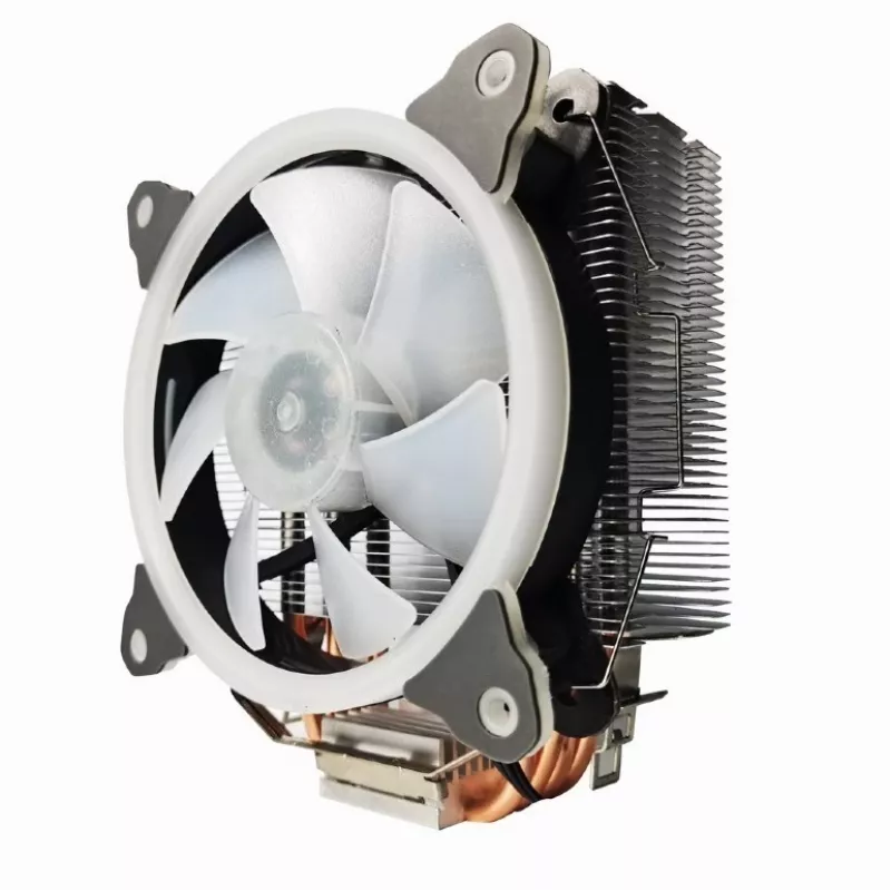 Oro aušintuvas Gembird CPU-HURACAN-ARGB-X130 12 cm juoda balta