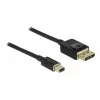 DisplayPort laidas DeLOCK 84927 Mini DisplayPort 1 m Juodas