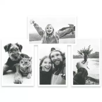 Terminio spausdinimo popieriaus ritinėliai EASYPIX InstantFUN 5x 55600 — 5 terminio popieriaus ritinėlių pakuotė