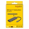 DeLOCK USB Type-C prijungimo stotis 8K HDMI USB PD 3.0 100 W