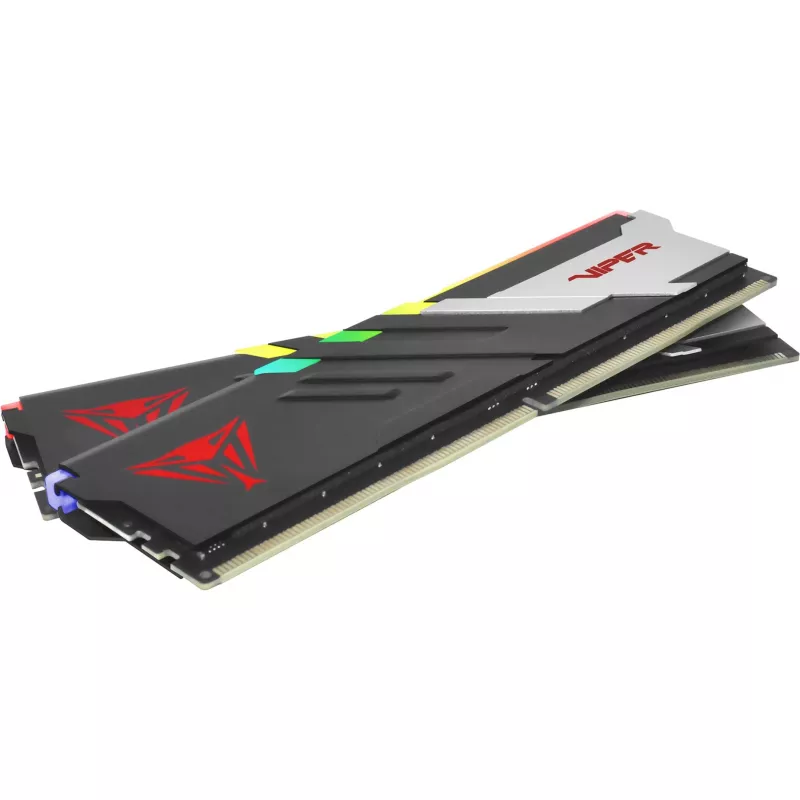 DDR5 32GB (2x16GB) 6000MT/s žaidimų operatyvioji atmintis PATRIOT KLEVV CRAS V su radiatoriumi, CL30, 1.35V, XMP 3.0, RGB