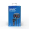FM siųstuvas SAVIO TR-14 Bluetooth USB, FM 87,6–107,9 MHz, MicroSD, USB-C, 12 V automobilio maitinimas