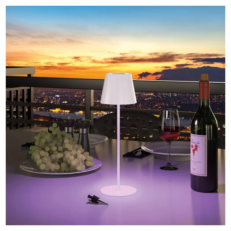 LED stalinė lempa RealPower TableLight 360 RGB 3W IP44 1800 mAh