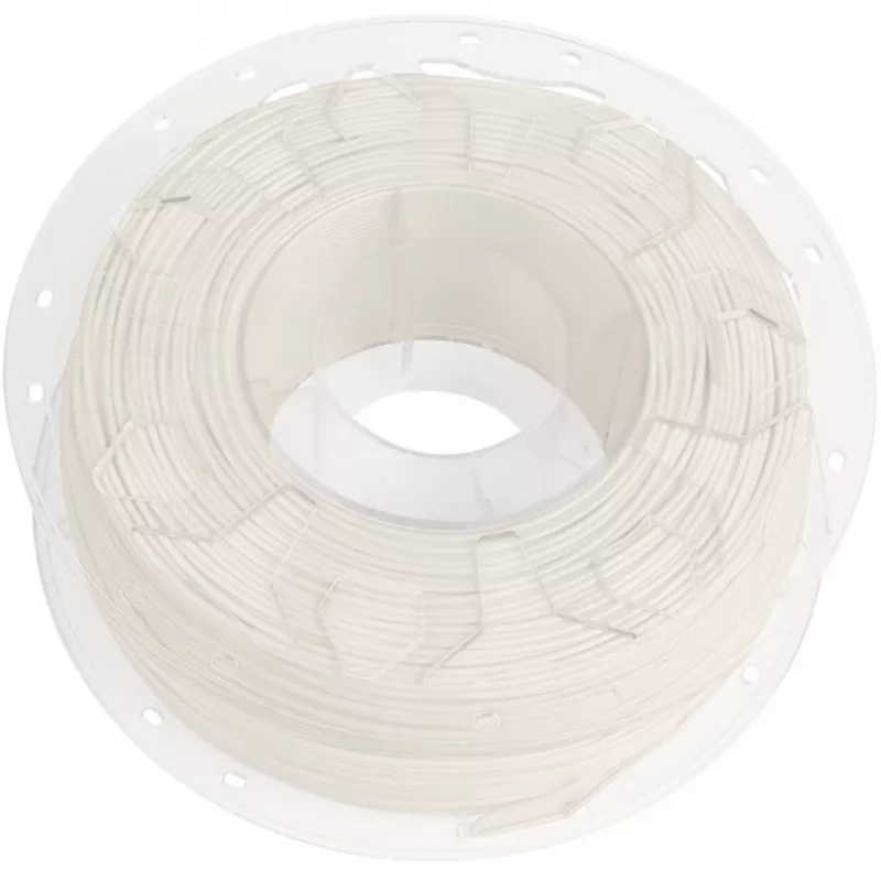 CR-PLA gija balta, 3D spausdintuvo gija (balta, 1 kg, 1,75 mm, ant ritės)
