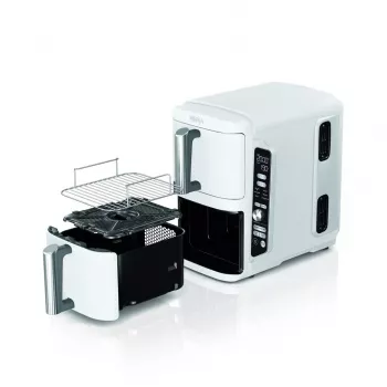 Karšto oro gruzdintuvė SharkNinja SL400EUWH Double 9,5 L 2470 W Balta