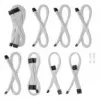 “CableMod C-Series Pro ModMesh” laidų rinkinys, skirtas „Corsair RMi“, „RMx“ ir „RM“ maitinimo blokams — baltas