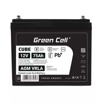 Baterija AGM VRLA 12V 75Ah IP54