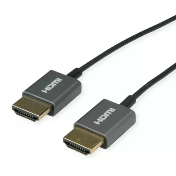 ROLINE HDMI-Coaxial kabelis ultraschlank 4K60 ST/ST - kabelis - Skaitmeninis/Ekranas/Vaizdo (11.04.5938)