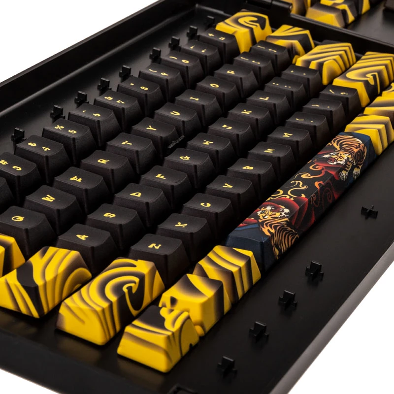 Ducky Traitors TIGER SKETCH Limited klavišų rinkinys PBT US išdėstymas