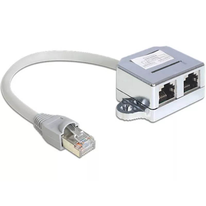 Tinklo kabelis DeLOCK 65441 RJ-45 0,15 m Pilkas