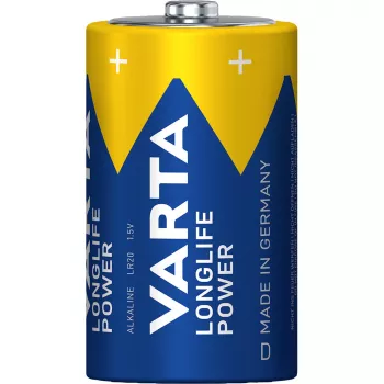 Baterija Varta LONGLIFE Power D — 2 vnt.