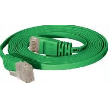 Networking kabelis Tecline 15m Cat6 RJ-45 Green U/UTP