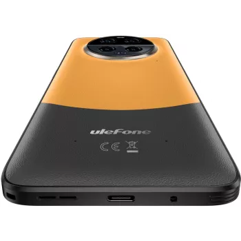 Pramoninis išmanusis telefonas UleFone Armor 23 Ultra 5G — 12GB RAM, 512GB atminties, oranžinis
