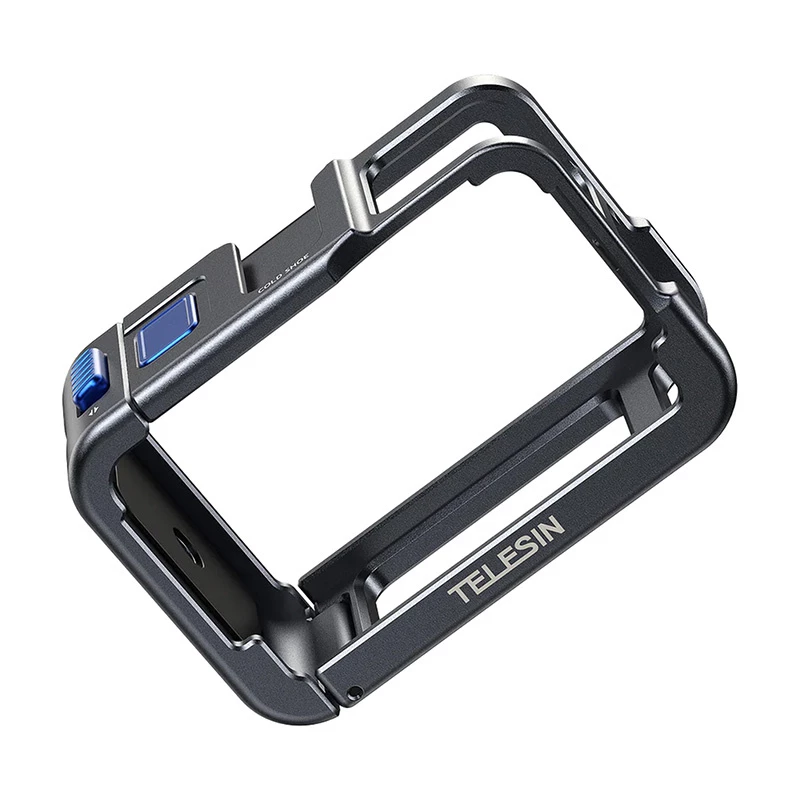 Metalinis apsauginis dėklas Telesin S6-FMS-13-TDJ, skirtas DJI Action 3/4/5 kamerai